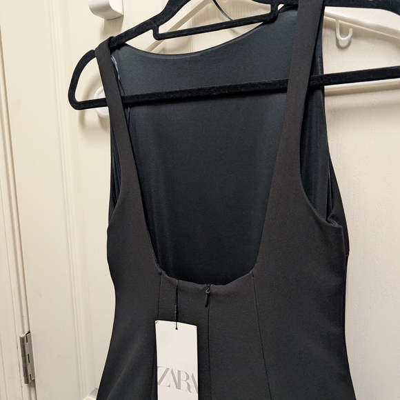 Zara Black Sleeveless Dress - Picture 4 of 7